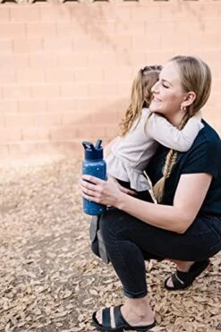 Disney Water Bottle With Straw Lid Vacuum Insulated Stainless Steel Metal Thermos | Gifts Reusable Leak Proof Flask For Gym, Travel | Summit Collection | 32oz Winnie The Pooh -KitchenAid Shop 41aCBxhJEIL