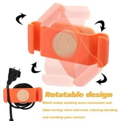 8 Pack Cord Organizer For Appliances, Cord Hider Holder Kit, Self Adhesive Cord Hold Cord Organizer For Mixer, Coffee Maker Etc. Keep Your Kitchen Appliances Cord Tidy (Blue & Green & Orange) -KitchenAid Shop 41aIEwRNYLL