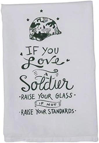 By Kathy LOL Made You Smile Dish Towel, 28 X 28-Inches, If You Love A Marine 5 By Kathy LOL Made You Smile Dish Towel, 28 X 28-Inches, If You Love A Marine - Image 3