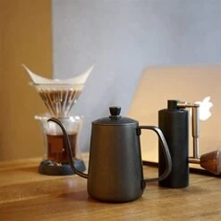 Coffee Grinder Maker Handbag Suits Utensils 6Piece Set Black Portable For Kitchen Home Trave Office -KitchenAid Shop 41aKHaOfEDL