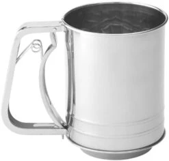 Mrs. Anderson’s Baking Hand Crank Flour Icing Sugar Sifter, Stainless Steel, 5-Cup -KitchenAid Shop 41aPQwqq34L. AC