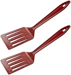 Lopol Nylon, Set Of 2 Cooking Spoon, 11", Dark Red -KitchenAid Shop 41aWWqS6bAL. AC
