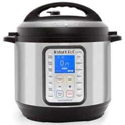 Duo Plus 9-in-1 Electric Pressure Cooker, Sterilizer, Slow Cooker, Rice Cooker, 6 Quart, 15 One-Touch Programs & Ceramic Non-Stick Interior Coated Inner Cooking Pot - 6 Quart