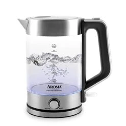 Electric Water Kettle, 1.7L, Stainless Steel,(AWK-165M)
