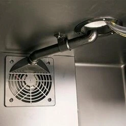 Full Size Dual Tap Built-In Black Stainless Steel Kegerator -KitchenAid Shop 41aeUNHzBCL 2