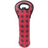 Allydrew Insulated Neoprene Wine Tote, One Bottle, Red Plaid -KitchenAid Shop 41ahbwnyHWL