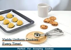 Professional 18/8 Stainless Steel Medium Cookie Scoop, Size 40 -KitchenAid Shop 41akgggGOfL