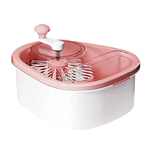 Fruit Cleaning Device, Large Salad Spinner, Fruit Vegetable Spinner With Bowl, Fruit Vegetable Cleaner With Spin Scrubber Brush, Salad Spinner, Vegetable Washer For Veggie Fruit 3 Fruit Cleaning Device, Large Salad Spinner, Fruit Vegetable Spinner With Bowl, Fruit Vegetable Cleaner With Spin Scrubber Brush, Salad Spinner, Vegetable Washer For Veggie Fruit
