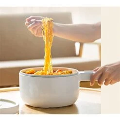 DEPILA Glass Cooking Pot Multi Functional Electric Hot Pot Dormitory Student Cooking Pot Household Small Integrated Electric Pot Electric Cooker Pot -KitchenAid Shop 41aoHcLflZL 1