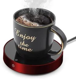 Coffee Mug Warmer And Smart Cup Warmer,Mug Warmer For Desk,Electric Beverage Warmer With 3 Temperature Settings With Auto On/Off, Auto Power-Off Protection, Candle Wax Cup Warmer Heating Plate -KitchenAid Shop 41at57SOsRL. AC