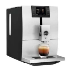 Jura ENA 8 Automatic Coffee Machine (Metropolitan Black) With Glass Milk Container Bundle (2 Items) -KitchenAid Shop 41b6zC9TUeL