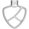 Flat Beater Replacement For KitchenAid 3.5 Qt. Tilt-Head Stand Mixers/Polished 18/8 Stainless Steel Accessories/No Coating/Dishwasher Safe