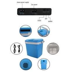 ZOKOP Portable Car Fridge Electric Cooler & Warmer AC/DC 12V Portable Thermoelectric System For Car,Home,Office,Camping Or Picnicking -KitchenAid Shop 41bGkN7UgSL