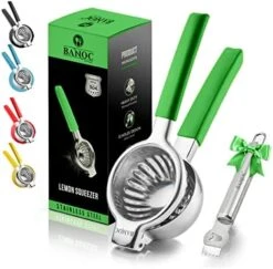 Ed Citrus Press - Stainless Steel Manual Press Heavy Duty Lime , Lemon & Citrus Squeezer – Extra-Large Lime Press For Lemons And Oranges - Gift Of Lemon Zest Grater Included (Red) 17 Ed Citrus Press - Stainless Steel Manual Press Heavy Duty Lime , Lemon & Citrus Squeezer – Extra-Large Lime Press For Lemons And Oranges - Gift Of Lemon Zest Grater Included (Red) -KitchenAid Shop 41bMO92hwCL. AC