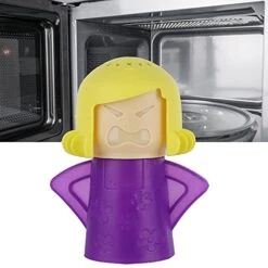 Oven Steam Cleaner, Durable Cute Microwave Steam Cleaner Plastic Stable For Home(Purple) -KitchenAid Shop 41baXJadKsL