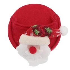 Drink Coasters Felt Coasters Drinking Xmas Mat Decor For Table Placemats Home Decoration Wine Cup Glass Christmas Goblet Coaster Pad Claus Kitchen Santa Felt Coaster Felt Coasters