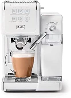 Mr. Coffee® ® One Touch CoffeeHouse+ Espresso, Cappuccino, And Latte Maker,530 Ml, Grey 17 Mr. Coffee® ® One Touch CoffeeHouse+ Espresso, Cappuccino, And Latte Maker,530 Ml, Grey -KitchenAid Shop 41bn12dsneL. AC