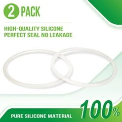 Gasket Replacement Rubber Ring Seal Rings Gaskets Part For LEM Replacement Parts Accessories Sausage Stuffer 606,606SS And 1606,1606S Series -KitchenAid Shop 41bq4i8oHkL