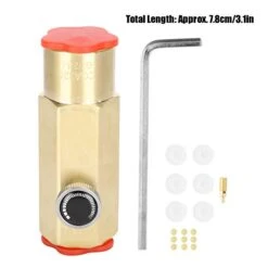 Omabeta Carbon Dioxide Cylinder Refill Connector Adapter Kit CGA320 To TR21-4 Soda Maker Accessories Wear-Resistant CO2 Filling Adapter For Soda Club -KitchenAid Shop 41bqPzwBUOL