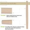 Rench Rolling Pin For Baking 18 Inch - Gifbera Better Wood Beech Dough Roller Baking Utensils For Pizza Bread Pastry Fondant