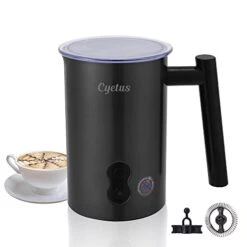 Milk Frother And Steamer MF03, 4 In 1 Automatic Milk Foam For Hot And Cold Milk, Hot Chocolate, Latte And Cappuccino