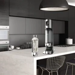 Rinkpod Soda Maker In Stainless Steel Sparkling Water Machine Carbonated Water Maker Includes 3 X Bottles (Sodapod Pro) -KitchenAid Shop 41bu7C0QKZL