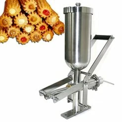 5L Manual Spanish Churro Filler Latin Fruit Donut Filling Machine Stainless Steel Spanish Doughnut Filler Commercial Spanish Churro Maker Filling Machine For Kitchen Restaurant