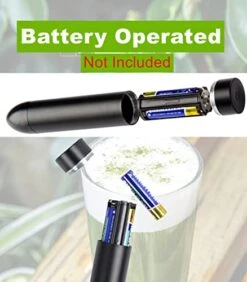 Matcha Whisk/Milk Frother, Aluminum Alloy | Basecent Battery Operated | Milk Frother Handheld For Matcha Lattes, Green Tea, Coffee Cappuccino Other Drinks - Kitchen Utensils & Gadgets - Black -KitchenAid Shop 41c1TBOlB8L