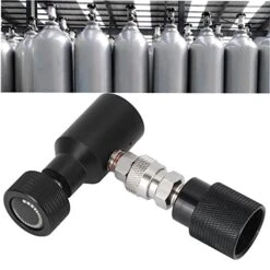 CO2 Cylinder Refill Adapter For Soda Makers - Save Money With Home Refills - W21.8-14 Thread Standard Compatible - Carbon Dioxide Tank Refill Kit -KitchenAid Shop 41cRm74J38L