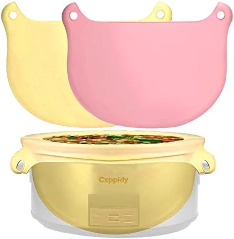 2 Pack Silicone Slow Cooker Liners Reusable Fit 6-8 Qt Crockpot, BPA Free Insert Liners, Reusable & Leakproof Silicone Divider For Oval Or Round Pot (Pink+Yellow) 7 2 Pack Silicone Slow Cooker Liners Reusable Fit 6-8 Qt Crockpot, BPA Free Insert Liners, Reusable & Leakproof Silicone Divider For Oval Or Round Pot (Pink+Yellow) - Image 5
