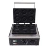 Electric Donut Maker, 1.55KW Nonstick Commerial Donut Maker Machine Stainless Steel 6 Holes Double Sides Heating Doughnut Waffle Maker Machine For Home Bakery Dessert Shop Mall -KitchenAid Shop 41cXD4vxQtL