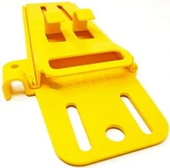 Knife Scabbard With Sharpening Steel Holder And Meat Hook Clip - Take-A-Part Design For Easy Clean - NSF Certified - Commercial Grade Polymer Construction - 5549Y