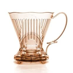 Coffee Dripper And Filters, Large 18 Oz, Original Classic Design, Safe BPA Free Plastic, Drip Coffee Maker Pour Over, Manual Coffee Maker, Includes 100 Filters, Coaster And Lid,, 18 Oz (Java)