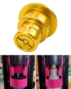 8mm CO2 Adapter For Soda Stream, CO2 Cylinder Quick Connect Fit For Soda Stream Terra Duo Water Maker And Large CO2 Storage Tanks And Soda Machine Pink CO2 Cylinder System -KitchenAid Shop 41ciKmLnmgL
