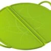 Uhn Rikon Foldable 11.81" Silicone Splatter Guard, Green