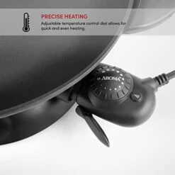 Aroma Housewares AEW-307 Electric Wok, 5 Qt, Black -KitchenAid Shop 41cmjuIJzhL