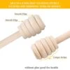 Honey Dippers 6 Inch, 20PCS Premium Wooden Honey Stirrer For Honey Jar Dispense Drizzle Honey And Wedding Party Gift -KitchenAid Shop 41d1LfLNOSL