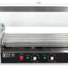 Electric 12 Hot Dog And 5 Roller Grill Warmer, Cooker Machine With Cover, HOTDG-V205 -KitchenAid Shop 41d3vbnDIuL
