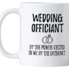 Funny Wedding Officiant Gift. 11 Oz Ceramic Coffee Mug. By The Power Vested In Me By The Internet. Ideas For Gag Gifts. (11 Oz White) 2 Funny Wedding Officiant Gift. 11 Oz Ceramic Coffee Mug. By The Power Vested In Me By The Internet. Ideas For Gag Gifts. (11 Oz White) -KitchenAid Shop 41d9a51l4YL
