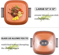 Extra Deep Electric Skillet Nonstick - Serves 3 To 5 People (6Qt.) -KitchenAid Shop 41dAxWNrwWL