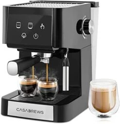 20 Bar Espresso Machine, Professional Espresso Coffee Maker With Milk Frother Steam Wand, Compact Cappuccino Machine And Espresso Maker With 50 Oz Water Tank For Latte, Gift For Men Or Women -KitchenAid Shop 41dKju4uykL. AC