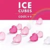 -XINTONG Heart Love Shape Reusable Ice Cubes For Whiskey, Beer, Beverage, Simple To Use, Easy To Clean, Convenient And Practical, Environmental Saving (15-Pieces, Pink) -KitchenAid Shop 41dOHYLXX3L