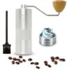 Manual Coffee Grinder Maker Stainless Steel Burr,with Brush And Adjustable Setting,Capacity 0.8 Oz,Fresh Coffee Bean Grinder,French Press,Pour Over,Espresso For Hand Grinder Gift 1 Manual Coffee Grinder Maker Stainless Steel Burr,with Brush And Adjustable Setting,Capacity 0.8 Oz,Fresh Coffee Bean Grinder,French Press,Pour Over,Espresso For Hand Grinder Gift -KitchenAid Shop 41dQSgwNvAL