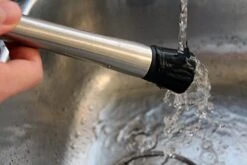 Drink Muddler For Cocktails - 8 Inch Professional Stainless Steel Muddler - Durable Cocktail Muddler Set Drink Smasher & Mojito Muddler - Wine Accessories Ideal Valentines Day Gifts For Him -KitchenAid Shop 41dXfvcAiKL