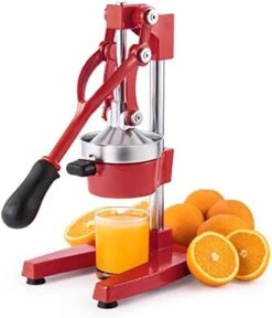 Hand Press Juicer Machine, Manual Orange Juicer And Professional Citrus Juicer For Orange Juice Pom Lime Lemon Juice, Commercial Lemon Squeezer And Orange Crusher, Easy To Clean, Gray -KitchenAid Shop 41dbVAwRfL. AC