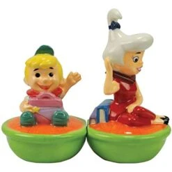 The Jetsons Magnetic Elroy And Judy Salt And Pepper Shaker Set, 3-3/4-Inch