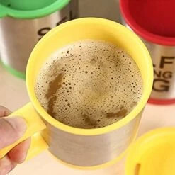 SEIWEI 1Pcs Red Smart Stainless Steel Mixing Mug 400ml Mugs Automatic Electric Self Stirring Mug Cup Coffee Milk Juice Mix Cup Drinkware 18 SEIWEI 1Pcs Red Smart Stainless Steel Mixing Mug 400ml Mugs Automatic Electric Self Stirring Mug Cup Coffee Milk Juice Mix Cup Drinkware -KitchenAid Shop 41dd3UpmeuL