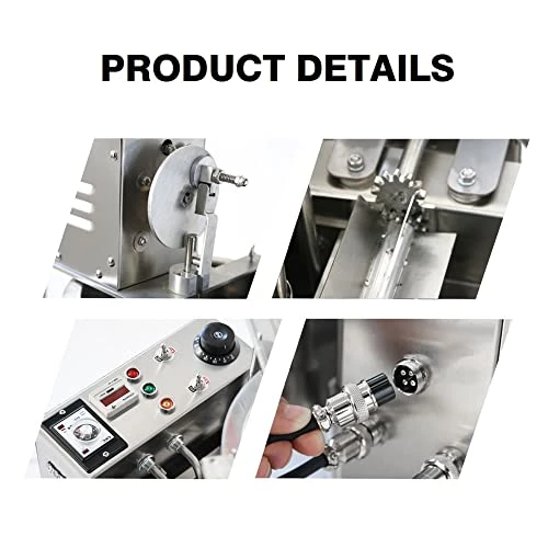 Commercial Automatic Single Row Donut Maker Machine, 7L Hopper Electric Frying Donuts Maker With 3 Sizes Moulds, 110V Doughnut Making Machine With Intelligent Control Panel (800PCS/H) 5 Commercial Automatic Single Row Donut Maker Machine, 7L Hopper Electric Frying Donuts Maker With 3 Sizes Moulds, 110V Doughnut Making Machine With Intelligent Control Panel (800PCS/H) - Image 3