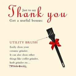 Gravity Electric Salt And Pepper Grinder Set【White Light】- Battery Operated Automatic Salt And Pepper Mills,Adjustable Coarseness,One-Handed Operation,Utility Brush,Stainless Steel By AmuseWit -KitchenAid Shop 41dkxn786eL