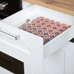 Coffee Pod Storage Tray,Drawer Insert Organizer Hold 48pods Compatible With Keurig K-Cup For Kitchen Home Office-(Waterproof/Washable) 13 Coffee Pod Storage Tray,Drawer Insert Organizer Hold 48pods Compatible With Keurig K-Cup For Kitchen Home Office-(Waterproof/Washable) -KitchenAid Shop 41du Pb7xL. AC